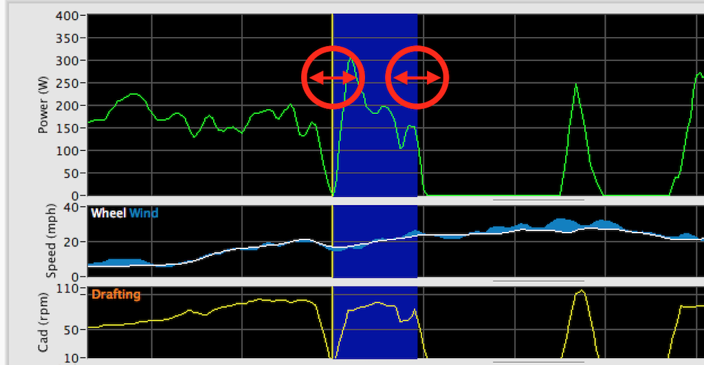 Request ability to adjust selection endpoints